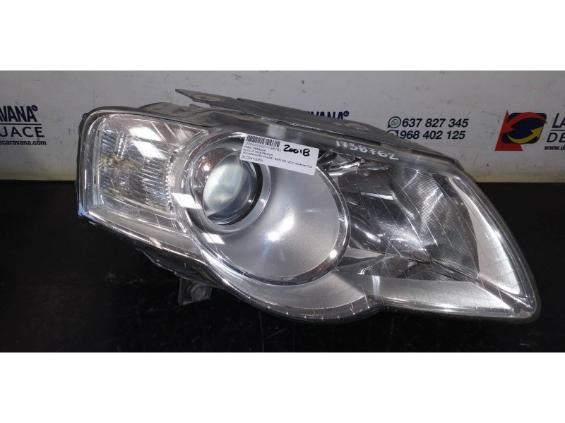 Recambio de faro derecho para volkswagen passat berlina (3c2) advance plus referencia OEM IAM 3C0941006N  