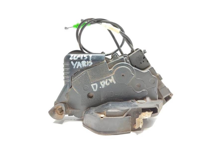 Recambio de cerradura puerta delantera derecha para toyota yaris (ncp1/nlp1/scp1) 1.3 expo referencia OEM IAM 690300D140  