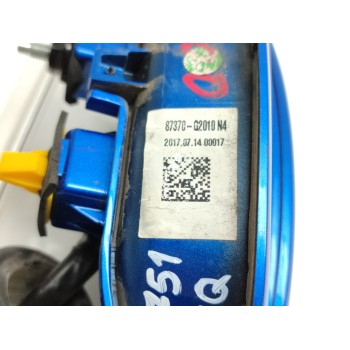 Recambio de maneta exterior porton para hyundai ioniq hybrid referencia OEM IAM 87370G2010N4  