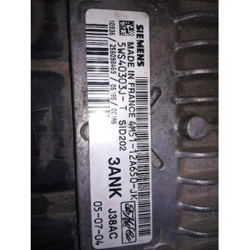 Recambio de centralita motor uce para ford focus berlina (cap) ambiente (d) referencia OEM IAM 4M5112A650JK  