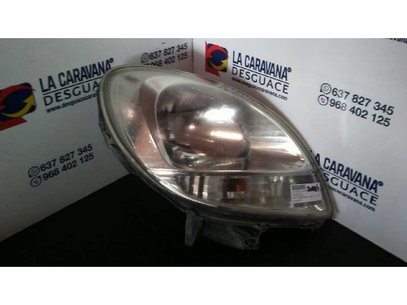 Recambio de faro derecho para renault kangoo (f/kc0) 1.4 rapid plus referencia OEM IAM 8200236591  
