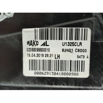 Recambio de piloto trasero izquierdo para hyundai i20 classic referencia OEM IAM 92401C8000  