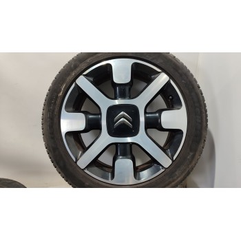 Recambio de juego llantas para citroën c4 cactus shine edition referencia OEM IAM 9800494077  
