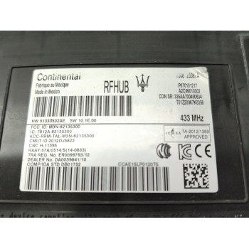 Recambio de modulo electronico para maserati levante diesel referencia OEM IAM 670101217  