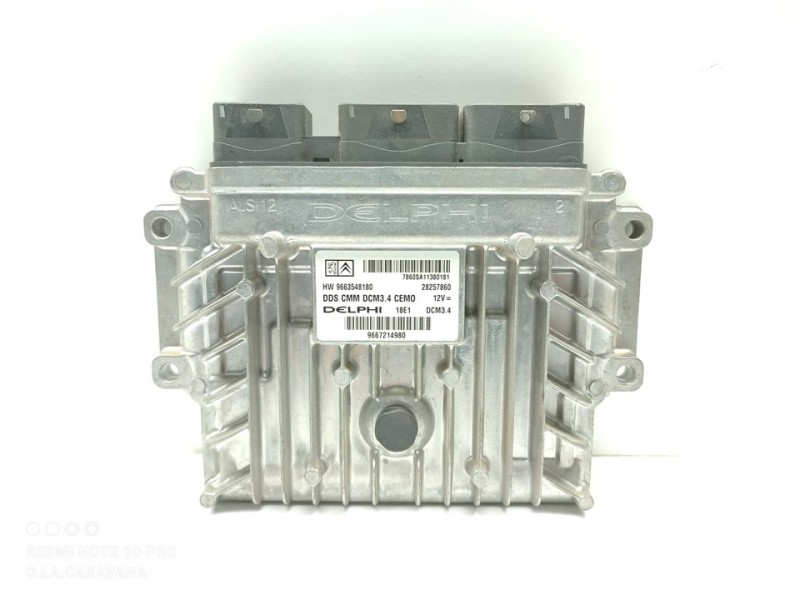 Recambio de centralita motor uce para citroën c5 berlina exclusive referencia OEM IAM 9663548180  