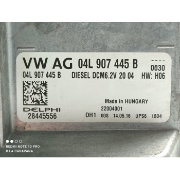 Recambio de centralita motor uce para seat leon st (5f8) reference referencia OEM IAM 04L907445B  