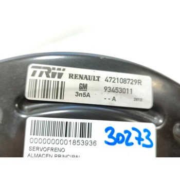 Recambio de servofreno para renault trafic furgón l1h1 2,7t referencia OEM IAM 472108729R  
