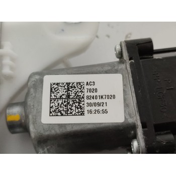 Recambio de elevalunas delantero izquierdo para hyundai i10 basis referencia OEM IAM 82401K7020  