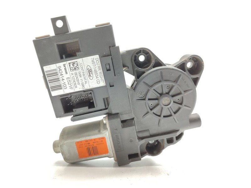 Recambio de motor elevalunas trasero derecho para ford kuga (cbv) titanium referencia OEM IAM 7M5T14B534CD  