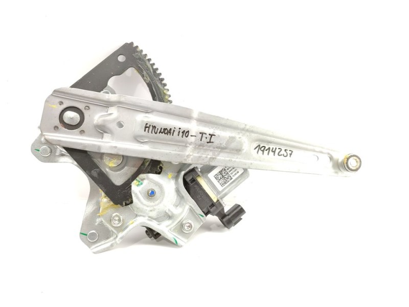 Recambio de elevalunas trasero izquierdo para hyundai i10 basis referencia OEM IAM 83450K6000  