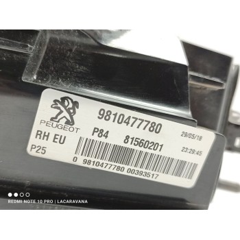 Recambio de piloto trasero derecho interior para peugeot 3008 gt referencia OEM IAM 9810477780  