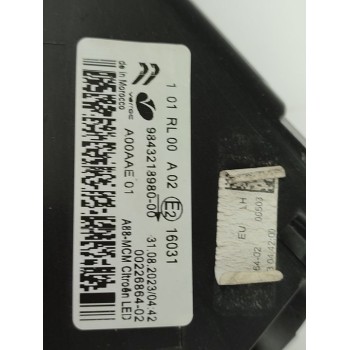 Recambio de piloto delantero izquierdo para citroën c3 aircross c-series referencia OEM IAM 9843218980  