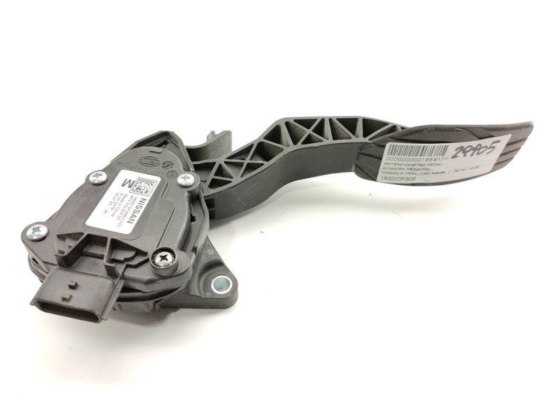 Recambio de potenciometro pedal para nissan x-trail (t32) acenta referencia OEM IAM 18002DF30B  