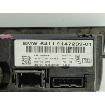 Recambio de mando climatizador para bmw serie 3 berlina (e90) 318d referencia OEM IAM 6411914729901  