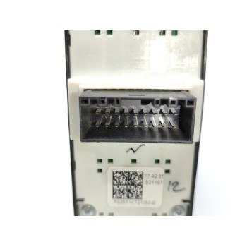 Recambio de mando elevalunas delantero izquierdo para hyundai i10 basis referencia OEM IAM P93571K7210NNB  