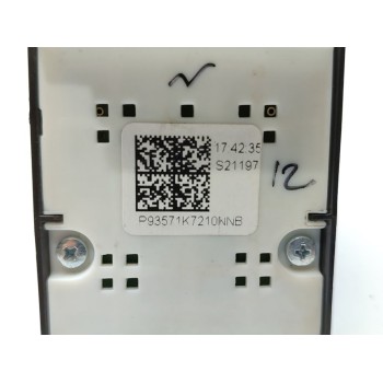 Recambio de mando elevalunas delantero izquierdo para hyundai i10 basis referencia OEM IAM P93571K7210NNB  