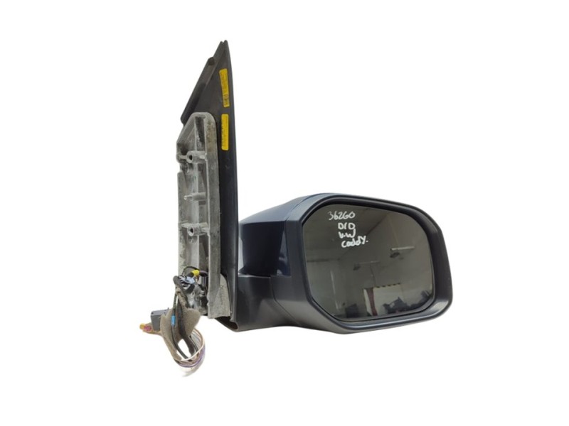 Recambio de retrovisor derecho para volkswagen caddy furgón/kombi kombi business bmt referencia OEM IAM 2K5857408A  