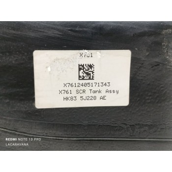 Recambio de deposito adblue para land rover range rover velar velar referencia OEM IAM HK835J228AE  