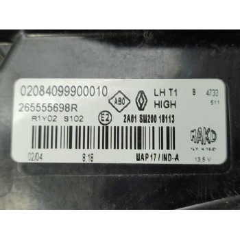 Recambio de piloto trasero izquierdo para renault captur ii intens referencia OEM IAM 265555698R  