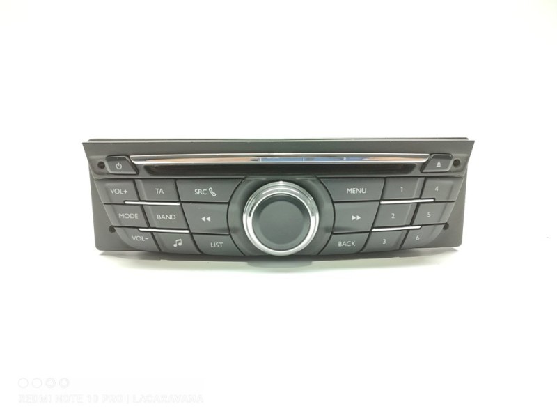Recambio de sistema audio / radio cd para citroën c-elysée exclusive referencia OEM IAM 98075810ZD  