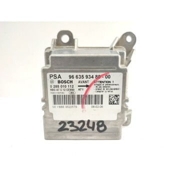 Recambio de centralita airbag para citroën c4 berlina collection referencia OEM IAM 9663593480  