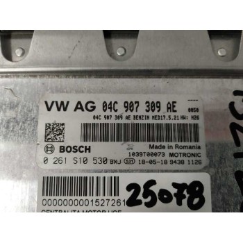 Recambio de centralita motor uce para audi a1 sportback (8xf) adrenalin referencia OEM IAM 04C907309AE  