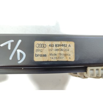 Recambio de elevalunas trasero derecho para audi q7 (4l) 3.0 tdi referencia OEM IAM 4L0839462A  