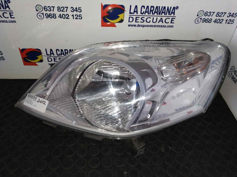 Recambio de faro izquierdo para fiat fiorino básico referencia OEM IAM   