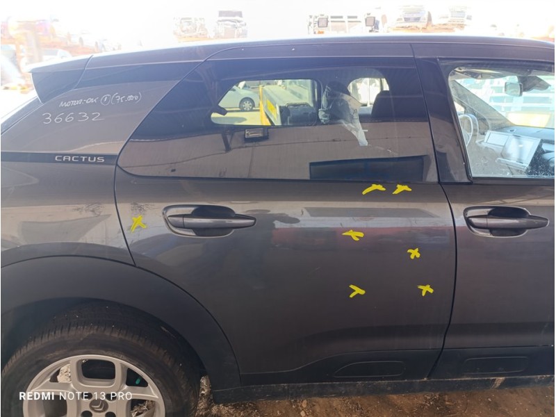 Recambio de puerta trasera derecha para citroën c4 cactus c-series referencia OEM IAM 9821336180  