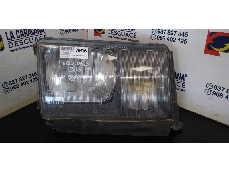 Recambio de faro derecho para mercedes-benz clase e (w124) berlina e 260 (124.026) referencia OEM IAM 12957800RE  