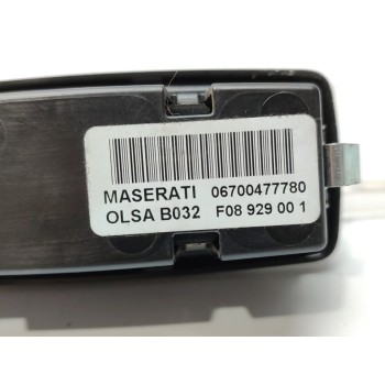 Recambio de luz interior para maserati levante diesel referencia OEM IAM 06700477780  