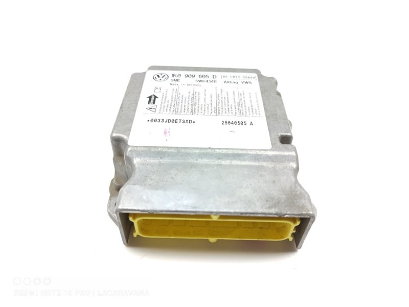 Recambio de centralita airbag para volkswagen golf v berlina (1k1) conceptline (e) referencia OEM IAM 1K0909605D  