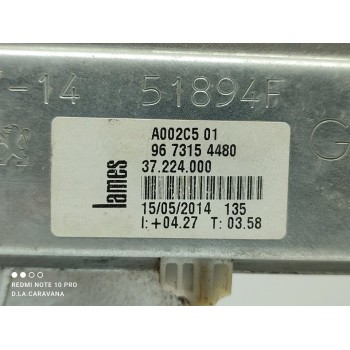 Recambio de elevalunas delantero izquierdo para peugeot 208 access referencia OEM IAM 9673154480  