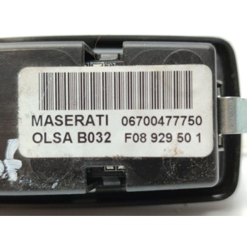 Recambio de luz interior para maserati levante diesel referencia OEM IAM 06700477750  