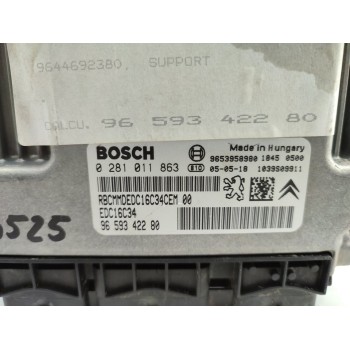 Recambio de centralita motor uce para peugeot 307 (s1) xr clim plus referencia OEM IAM 0281011863  