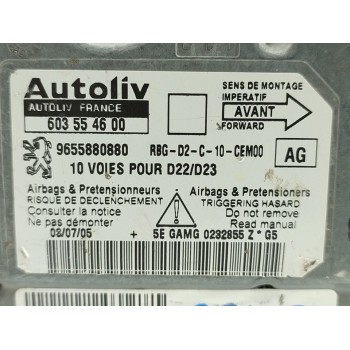 Recambio de centralita airbag para peugeot 407 st sport referencia OEM IAM 9655880880  