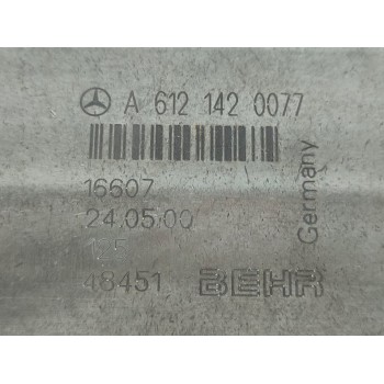Recambio de enfriador valvula egr para mercedes-benz clase m (w163) 270 cdi (163.113) referencia OEM IAM A6121420077  