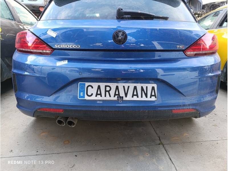 Recambio de paragolpes trasero para volkswagen scirocco (138) r-line bmt referencia OEM IAM 1K8807417BB  