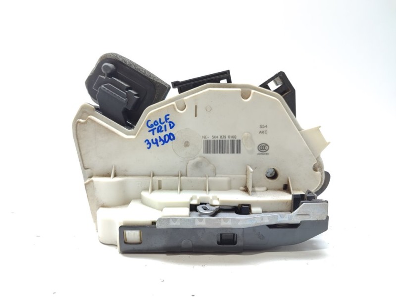 Recambio de cerradura puerta trasera derecha para volkswagen golf vii lim. advance bluemotion tech. referencia OEM IAM 5K4839016