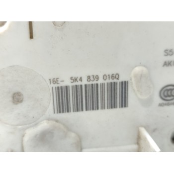 Recambio de cerradura puerta trasera derecha para volkswagen golf vii lim. advance bluemotion tech. referencia OEM IAM 5K4839016