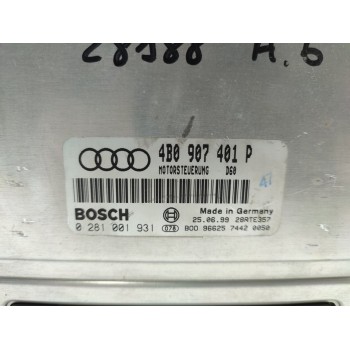 Recambio de centralita motor uce para audi a6 berlina (4b2) 2.5 tdi referencia OEM IAM 4B0907401P  