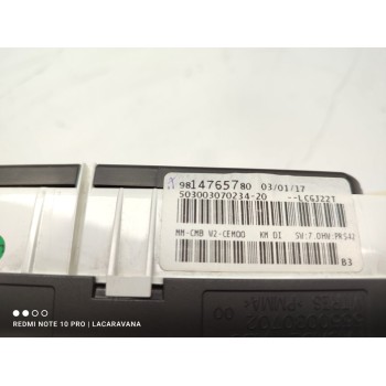 Recambio de cuadro instrumentos para peugeot 508 sw allure referencia OEM IAM 9814765780  