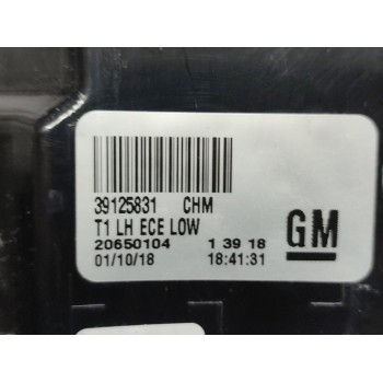 Recambio de piloto trasero izquierdo para opel insignia grand sport selective referencia OEM IAM 39125831  