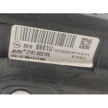 Recambio de retrovisor izquierdo para opel insignia grand sport selective referencia OEM IAM 39186961U  