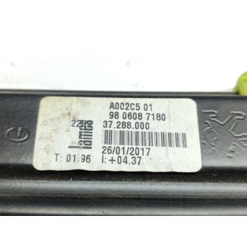Recambio de elevalunas trasero izquierdo para peugeot 508 sw allure referencia OEM IAM 9806087180  
