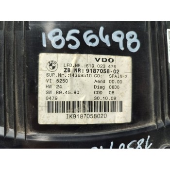 Recambio de cuadro instrumentos para bmw serie 3 coupe (e92) 320i referencia OEM IAM 918705802  