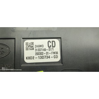 Recambio de mando climatizador para land rover range rover evoque evoque hse referencia OEM IAM K8D213D734CD  