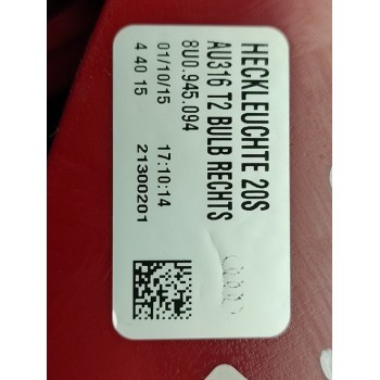 Recambio de piloto trasero derecho para audi q3 (8ug) sport quattro referencia OEM IAM 8U0945094  