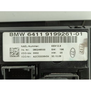 Recambio de mando climatizador para bmw serie 3 coupe (e92) 320i referencia OEM IAM 6411919926101  