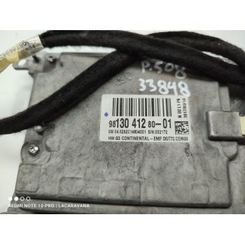 Recambio de pantalla multifuncion para peugeot 508 sw allure referencia OEM IAM 9813041280  